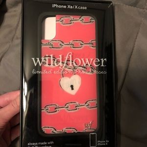 Wildflower iPhone X case